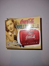 Radio Portatile Vintage Radio Coca Cola Cooler Con Scatola