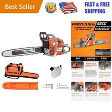 Motosega a gas da 20 pollici senza sforzo con sistema antivibrante per un uso confortevole