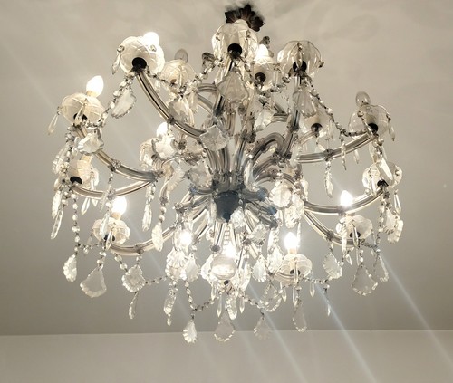 Antico lampadario gocce - antico, a