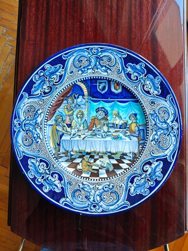 Grande piatto ceramica - piatto,