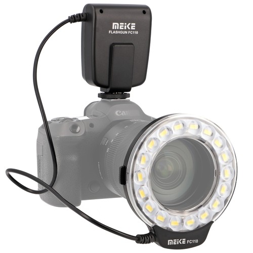 Flash macro led meike - flash, fc-110