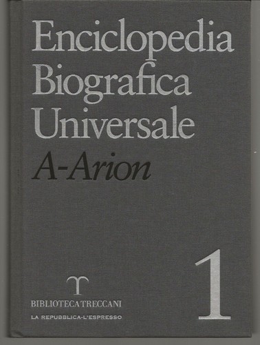 Enciclopedia biografica - enciclopedia,