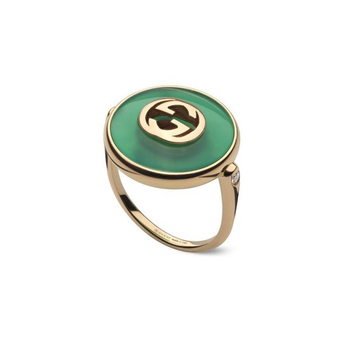 Anello gucci interlocking - anello,