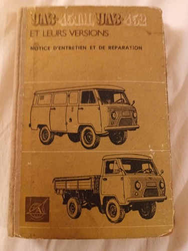 Uaz 451 452 manuale - 451, istruzioni