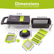 Mandolino Affettatrice Verdura Cibo Chopper Verdura Taglierina Pomodoro Carota G