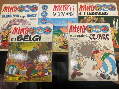 Libri asterix ottime - 5, di