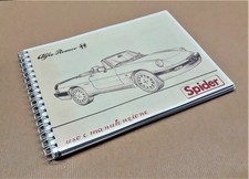 Alfa Romeo SPIDER - Manuale
