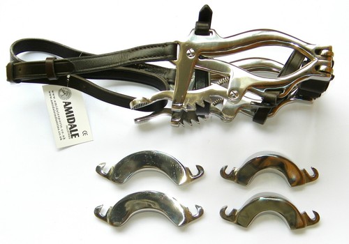 Bavaglio bocca acciaio inox - -,