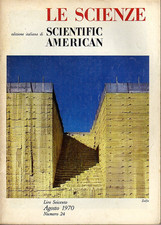 LE SCIENZE (ed. ita. di Scientific American) - Lotto di 9 fascicoli 1970-1989