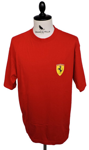Shirt rossa uomo ferrari - rossa,