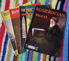 Lot of 4 Rosicrucian Digest