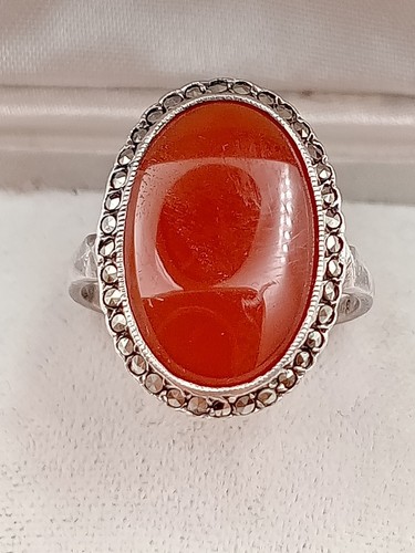 Anello antico vintage argento