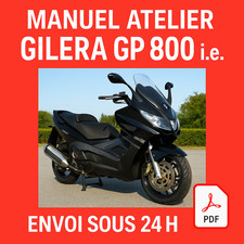 Manuel Atelier Gilera GP 800