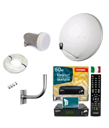 Kit satellitare tivùsat - hd,