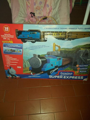 Trenino elettrico con luci - elettrico,