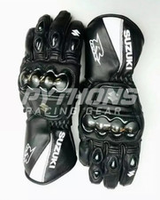 Guanti in pelle Suzuki moto