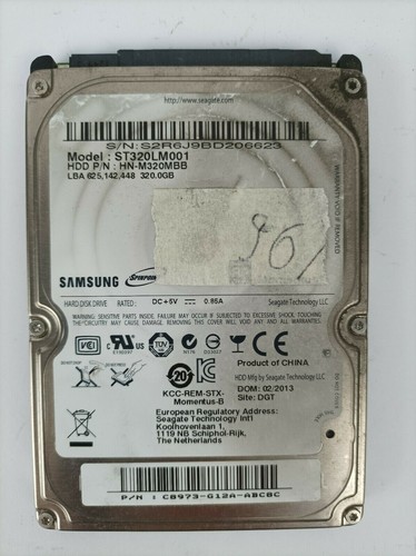 Samsung momentus 320gb - samsung,