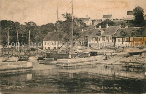 Bornholm vang fiskerleje - bornholm,
