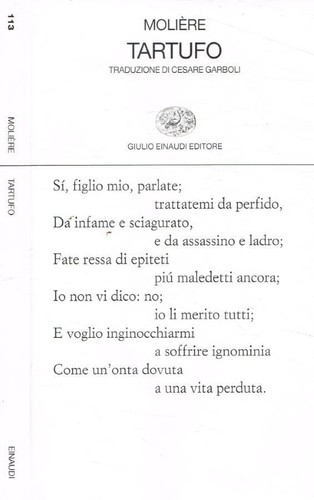 Tartufo molière - tartufo,