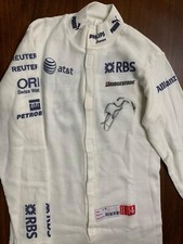 NICO ROSBERG SOTTOTUTA NOMEX WILLIAMS F1 2007 AUTOGRAFATO