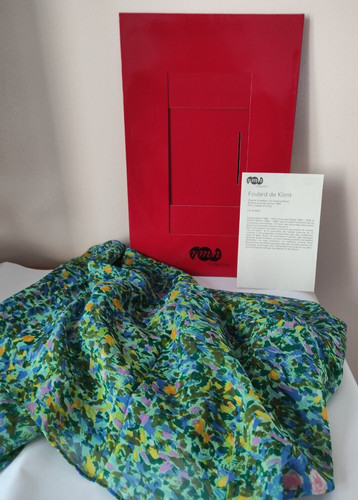 Foulard carré mousseline - foulard,