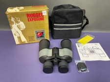 Binocolo vintage robusto ad esposizione tetto piegato prisma 10-30 x 50 mm come nuovo! Nuovo con scatola