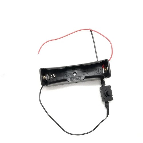 Porta batteria 18650 7v - porta,