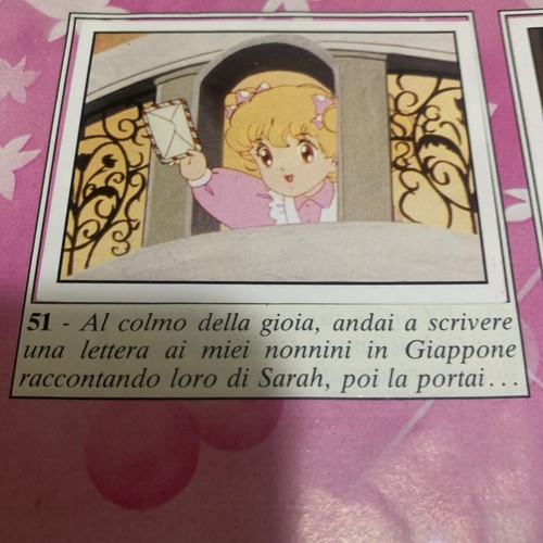 Figurina milly un giorno - figurina,