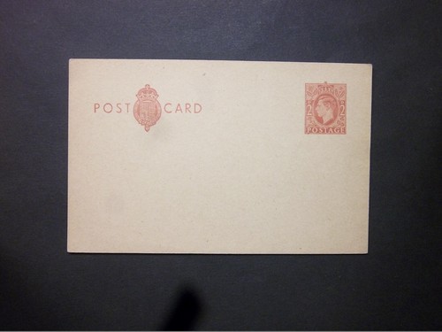 Postal cancelleria kgvi 2d - postal,