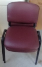 SET 4 SEDIA DA UFFICIO FISSA