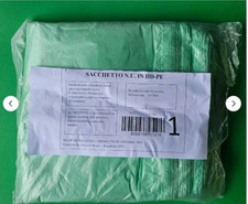 1000 PZ SHOPPER SACCHETTI BUSTE PLASTICA PER NEGOZIO Misure Da Indicare 