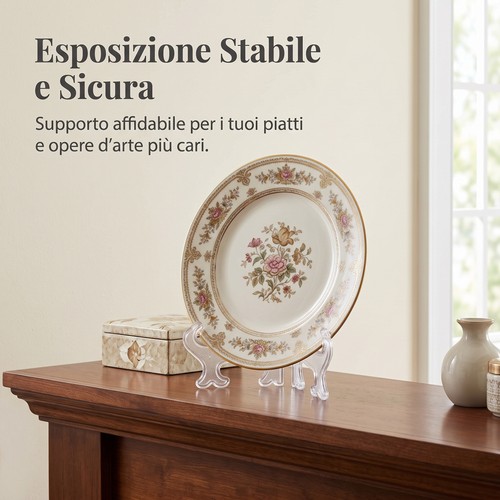 Espositore per piatti - espositore,