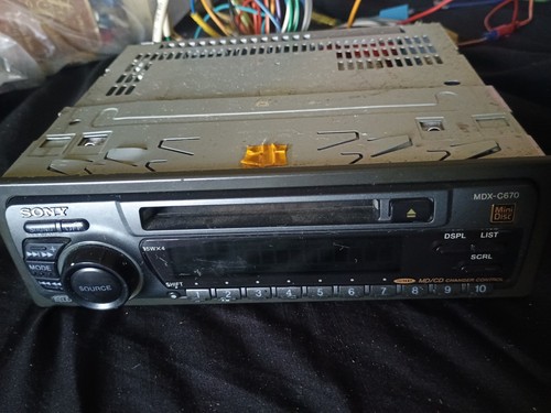 Autoradio minidisco sony - autoradio,