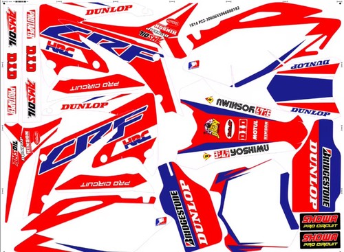 Grafiche honda crf - crf, 2011-2012
