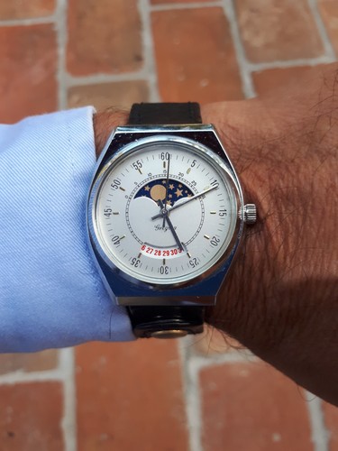 Gregory moonphase watch - moonphase,