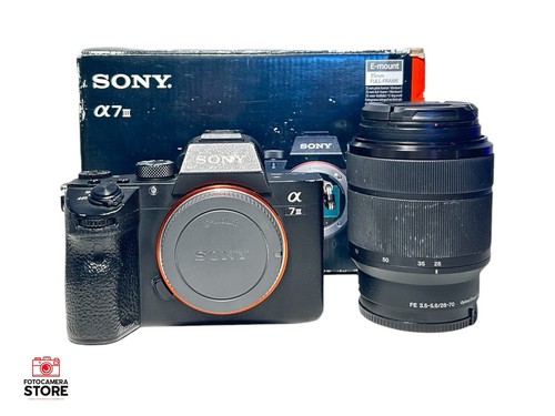 Sony alpha a7iii - sony,