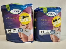 x 2 TENA SILHOUETTE MUTANDINE