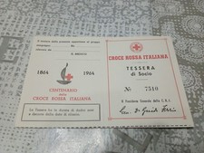 232n Tessera Croce Rossa