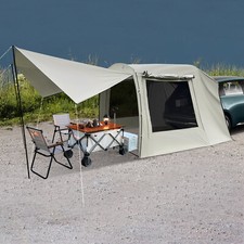 Portable Car Tent Attachment For Camping Waterproof Car Awning Outdoor Tent