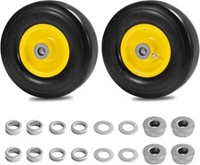 Pneumatico 9X3,50-4" Flat Free Pneumatico e Ruota Rasaerba,Front Zero Turn Tosaerba/Giardino T