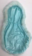 Barbie Magic Moves #2126 Vintage 1985 solo vestaglia foderata in pelliccia *Leggi*