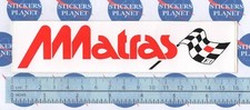 ADESIVO STICKER VINTAGE AUTOCOLLANT AUFKLEBER AUTO MOTO TUNING MATRAS FORMULA 1