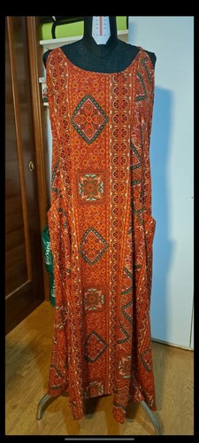 Abito donna estivo arancio