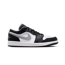 SCARPE NIKE Air Jordan 1 Low "Particle Grey" 553558-040 NERO BIANCO GRIGIO