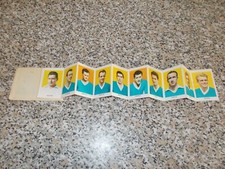 FIGURINE CALCIATORI SQUADRA+SCUDETTO NAPOLI COMPLETA LAMPO 1955-56 A FISARMONICA