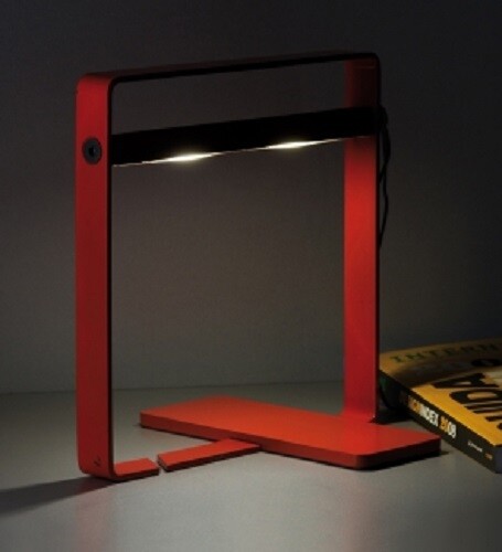 Lampada tavolo led rosso - tavolo,
