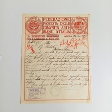 1927 Federazione Fascista