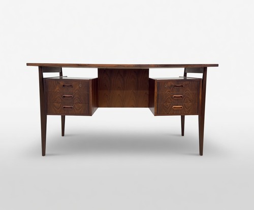 Rosewood floating desk by - rosewood, 'floating'