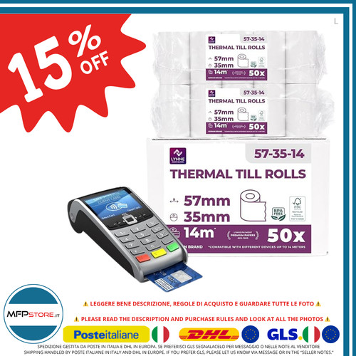 Rotoli compatibili pos termici - pos,