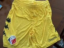 PANTALONCINI SHORT MATCH WORN FUTSAL COSENZA PIROSSIGENO CALCIO A 5